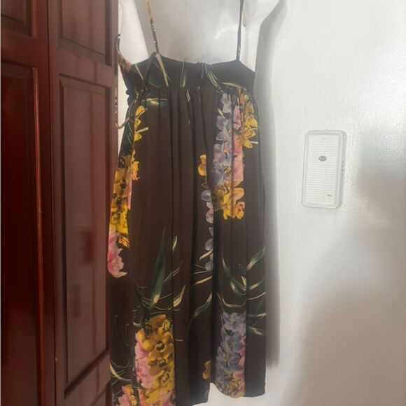 Nieves lavi runway floral dress pretty cute cleavage y2k designer rare flower - Picture 2 of 9